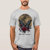 T-shirt chemise papillon (Devant)