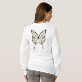 T-shirt chemise papillon (Dos entier)