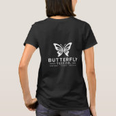 T-shirt Chemise Papillon Conçue Différemment 0047699-FB (Dos)