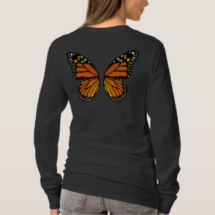 T-shirt Chemise papillon Dames mignonne Ailes papillon Hau