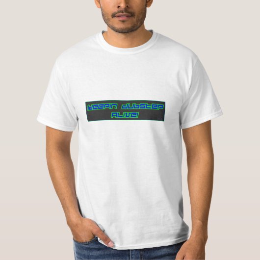 T-shirt Chemise par radio de Dubstep (Devant)