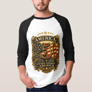 T-shirt Chemise Patriotique 250e Anniversaire USA 1776-202