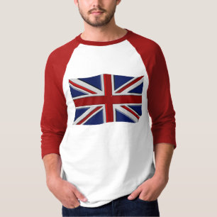 T-shirt Chemise patriotique britannique UNION JACK BRITISH