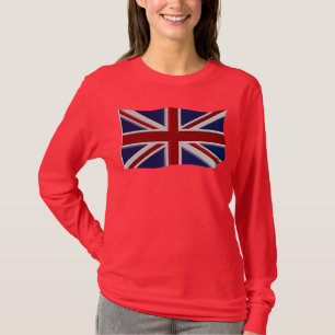 T-shirt Chemise patriotique britannique UNION JACK BRITISH