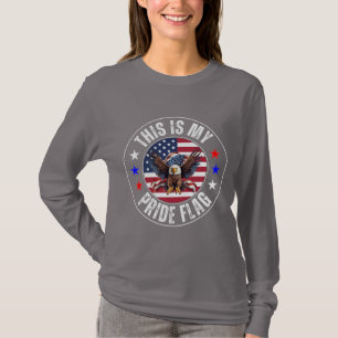 T-shirt Chemise patriotique Chemise Pride Ma fierté