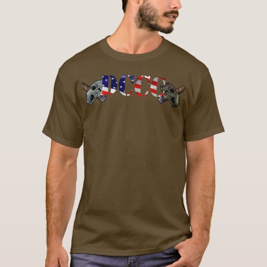 T-shirt Chemise patriotique de DCCC (Devant)