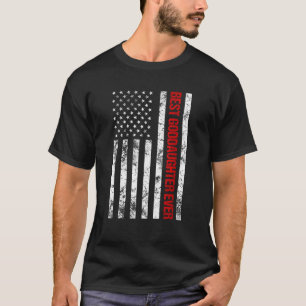 T-shirt Chemise Patriotique Meilleure Godgirl Jamais T