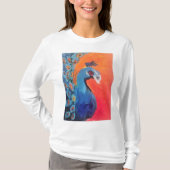 T-shirt Chemise Peacock Paradise (Devant)