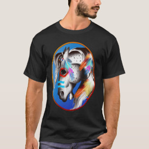 T-shirt Chemise peinte de poney