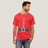 T-shirt Chemise Père Noël de Noël - Costume du Père Noël F (Devant entier)