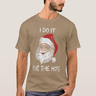 T-shirt Chemise Père Noël Drôle - Retro Père Noël Je Le Fa