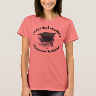 T-shirt chemise perpétuelle de sonnerie de dames de