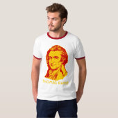 T-shirt Chemise personnalisable de Thomas Paine (Devant entier)