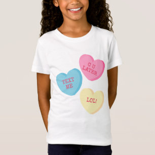 T-Shirt Chemise personnalisée de jour de Valentines de