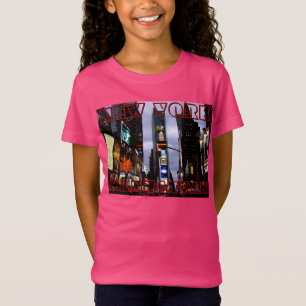 T-Shirt Chemise personnalisée de souvenir de NY du gamin a