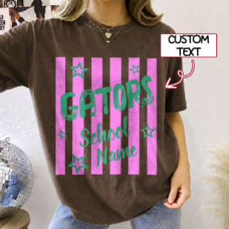 T-shirt Chemise personnalisée d'esprit de mascotte rétro