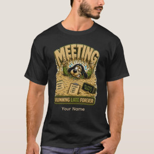 T-shirt Chemise personnalisée drôle de labyrinthe de réuni