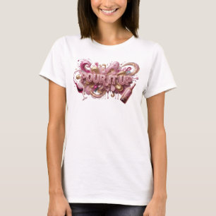 T-shirt Chemise personnalisée Edgy Rose POUR IT UP