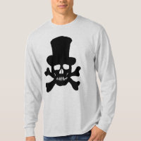Chemise personnalisée Poison Skull and Crossbones