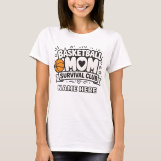 T-shirt Chemise personnalisée pour le club de survie des m