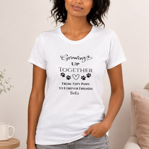 T-shirt Chemise personnalisée pour maman de chien
