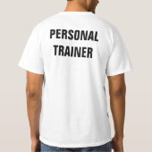 T-shirt Chemise personnelle faite sur commande (Dos)