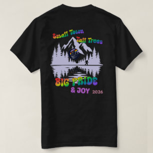 T-shirt Chemise Petite Ville, Grands Arbres, Fierté & Joie