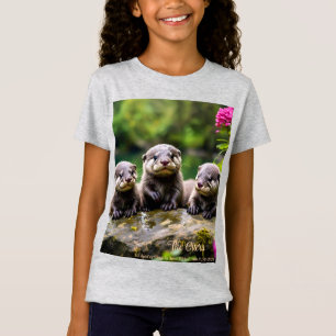 T-Shirt Chemise Petites Filles Par James Michael Miller