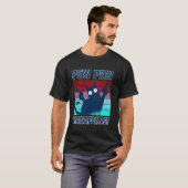 T-shirt Chemise Pew Pew Madafakas Pew Pew Chat Pyjamas Été (Devant entier)