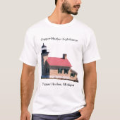 T-shirt Chemise phare Copper Harbour (Devant)