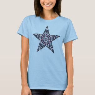 T-shirt Chemise phare féminine Star de l'Indépendance