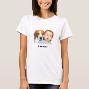 T-shirt Chemise photo personnalisée pour animaux de compa