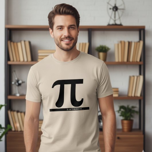 T-shirt Chemise Pi Symbole 3.14 Décimale Infinie Mathémati