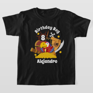 T-shirt Chemise Pirate Birthday Boy