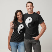 T-shirt Chemise Pixel Yinyang (Unisexe)