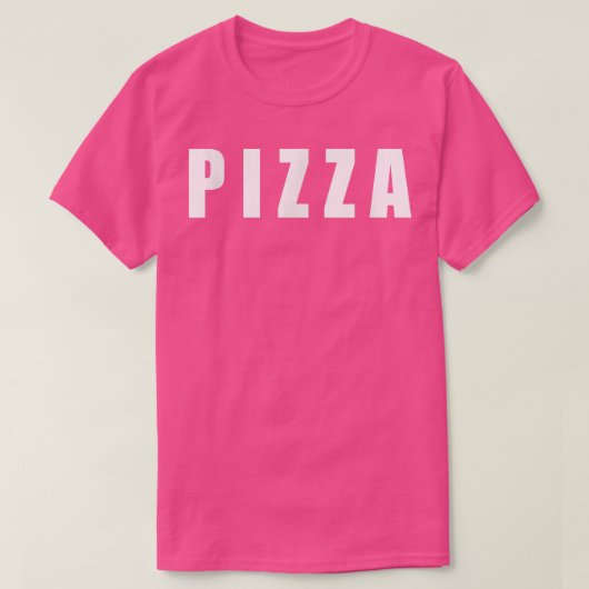 T-shirt Chemise PIZZA (Design devant)