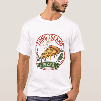 T-shirt Chemise Pizza de Long Island - Tranche de NY