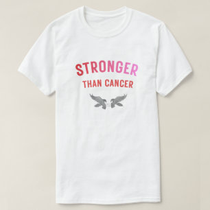 T-shirt Chemise Plus Fort que le Cancer – Guerrier de la S