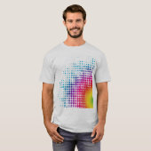 T-shirt Chemise pointillée (Devant entier)