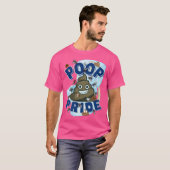 T-shirt Chemise Poop Pride (Devant entier)