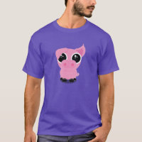 Chemise porcine rose