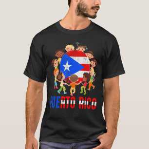 T-shirt Chemise Porto Rico Kids Boy Mois du patrimoine his