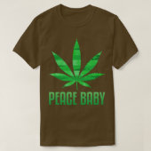 T-shirt Chemise Pot Leaf (Design devant)