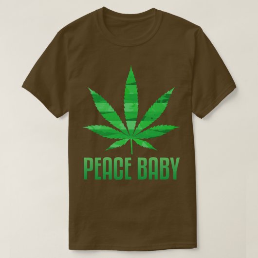 T-shirt Chemise Pot Leaf (Design devant)