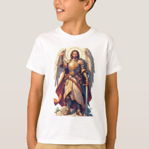 T-shirt Chemise pour enfants de l'Archange Guerrier Michae
