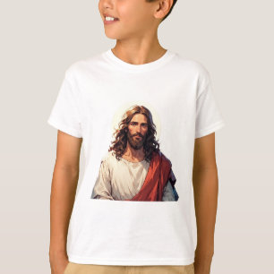 T-shirt Chemise pour enfants Jésus-Christ chrétien