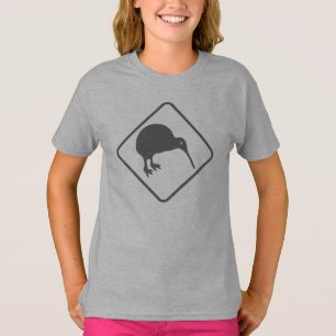 T-shirt Chemise pour enfants Kiwi Crossing
