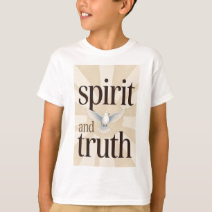 T-shirt Chemise pour enfants Spirituel et Vérité