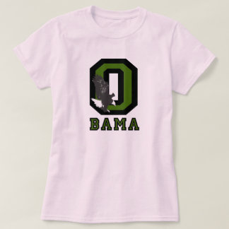 T-shirt Chemise pour femmes style universitaire Obama