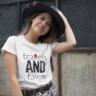 T-shirt Chemise pour femmes Travels and Tales Merch